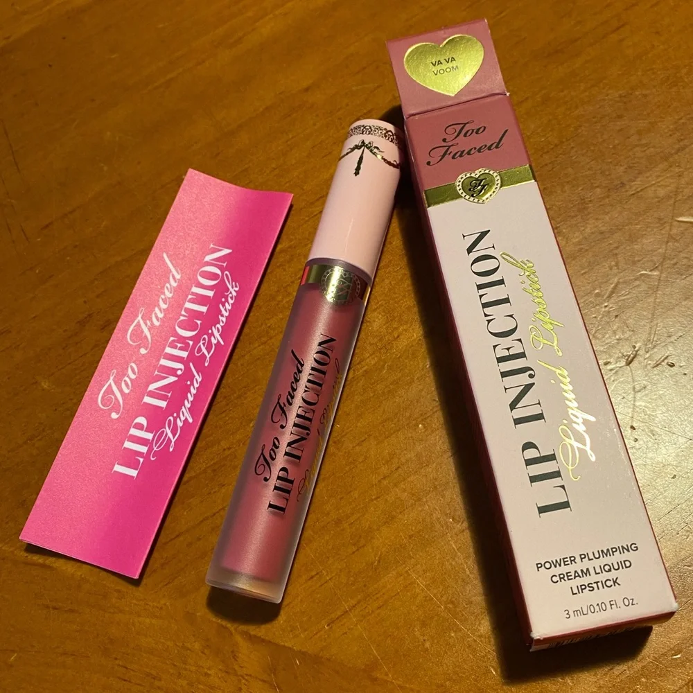 Too Faced Lip Injection Liquid Lipstick Va Va Voom